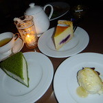 チーズケーキ　3種類