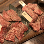 炭火焼肉 日本代表 - 特選和牛４種
