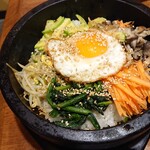 韓杯 - 2020　1/11　石焼ビビンバ