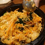 韓杯 - 2020　1/11　石焼ビビンバ