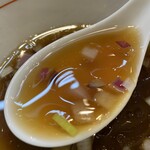 麺処もみじ - 割りスープしました