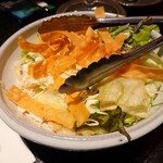 くいもの屋わん - 2020年1月　お通しのサラダ