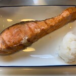 吹田岸部食堂 - 鮭の塩焼