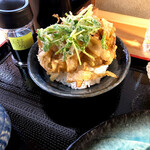 Bikyuu - ゴボウのミニ天丼