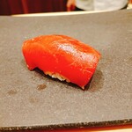 鮨 龍次郎 - 赤身漬け