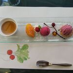 レストランいしだ - デザート盛り合わせ（プラチナランチコース）