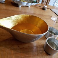 和田倉 - 錫の片口とお猪口