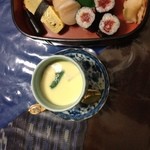 Sushi Kappou Hasshuu - 満腹寿司セットの茶碗蒸し