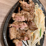 鉄板焼天神ホルモン  - サガリ定食