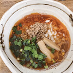 きくや - 自家製辣油たっぷり！煮干しタンタン麺