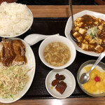 鴻運 亀崎店 - 麻婆豆腐定食