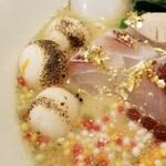 麺屋 六感堂 - おめで鯛白湯ラーメン（白味噌仕立て）