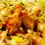 菜根譚 北海道中華 - 外はカリカリ、中はジューシー