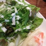 Sousaku Okonomiyaki Osero - ランチ付きサラダ