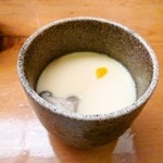 寿司割烹 魚紋 - 寿司定食「茶碗蒸し」あっぷ図