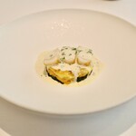 ラ クレリエール - 帆立のグラタン仕立て。