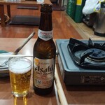 Shinsekai Motsunabeya - ノンアルコールビール コンロ