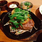 Rijoisu - ◼️手ごねハンバーグステーキ【180g】