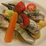 Furansu Ryouri Parigo - イワシと野菜のマリネ