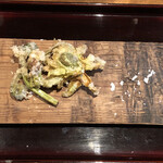 ろっかん - 山菜天ぷら