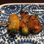 鳥田中 - コースのアスパラ巻　こんなのあったっけ？嬉しいなぁ