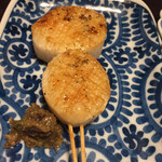 鳥田中 - 追加の長芋　箸休めではありません　自家製の辛味噌がまた堪らない　