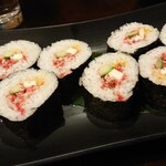 十勝農園 - 牛トロ海苔巻き 1,380円(税別)