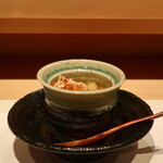 鮨 しみづ - 香箱蟹の茶碗蒸し