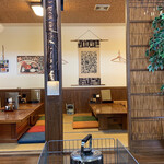 うなぎ処　もりやま - 店内小上がり席