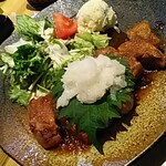 創作 cafe dining てっぱんや - 三島ハコ豚ステーキ