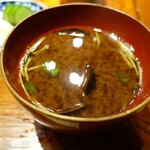 みかわ 是山居 - 味噌汁