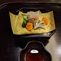 錦 - 鯛へぎ造り