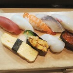 寿司おのざき - おのざきランチ 1,320円 ♪