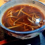 活木庵 - そば（太麺）