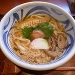 釜あげ饂飩　友庵 - かしわ天ぶっかけうどん（冷） 1,160円