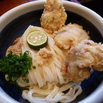 釜あげ饂飩　友庵 - 紀州梅干うどん 930円