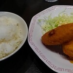 来来亭 - コロッケ定食