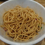 煮干し中華そば 一剣 - 和えてあります