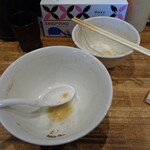 煮干し中華そば 一剣 - ごちそうさまでした