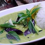 green curry rice