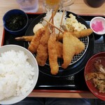 串カツ田中 - 上串カツ定食です