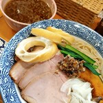 らーめん森や。 - お茶ゆたか[大盛・十勝バージョン]・チャーシュー＆車麩増し