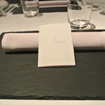 リストランテ カノフィーロ - ２０２０年１月１１日のテーブルセット