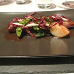 リストランテ カノフィーロ - トムラウシジャージー牛ハラミ肉のグリーリア