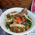 麺や たけだ - 肉まぜそば大盛り