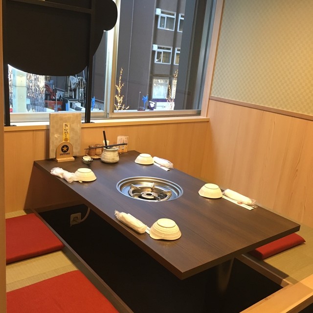 北海しゃぶしゃぶ 銀座店 店内