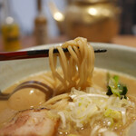 麺や高倉二条 - 全粒粉麺