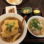 龍潭 - 天津飯セット