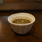 宮古そば処 分家 吉兵衛 - 今年のフキノトウを使った蕎麦つゆが抜群（¥100）