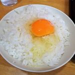 キッチンオトボケ - トンカツ定食（特盛）、生卵830円